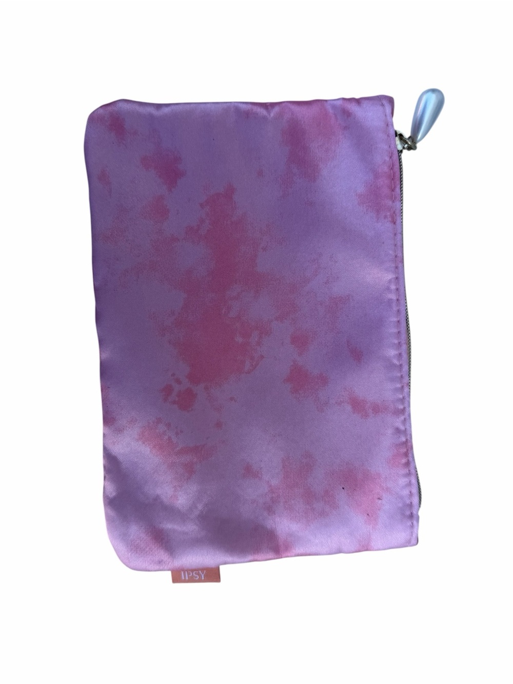 IPSY Pink Tie-Dye Makeup Pouch